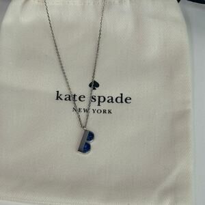 Kate Spade Initial B Pendant Necklace